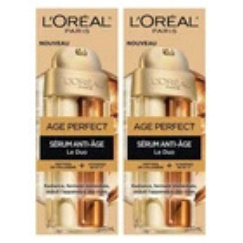 L'oreal Age Perfect Age Defying Serum Le Duo - 2 Count - 30ml each