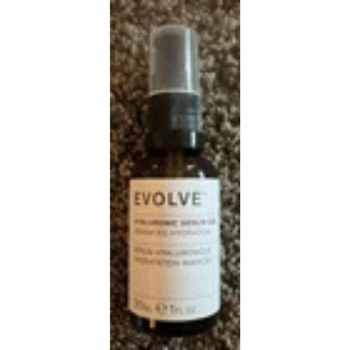 LOT of 2 Evolve Organic Beauty Hyaluronic Serum 200 Natural Hydrating Face Serum