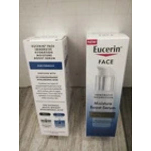 Eucerin Moisture Boost Serum 3x Hyaluronic Acid  24Hr Hydration 1.oz (2PK)