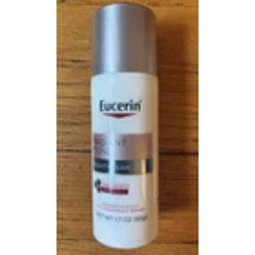2 LOT - Eucerin Radiant Tone Night Cream 1.7 Ounce Dark Spot Corrector Thiamidol