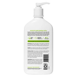 LOT OF 2 - Amlactin Body Lotion 20oz 12% Lactic Acid Moisturizing Unscented